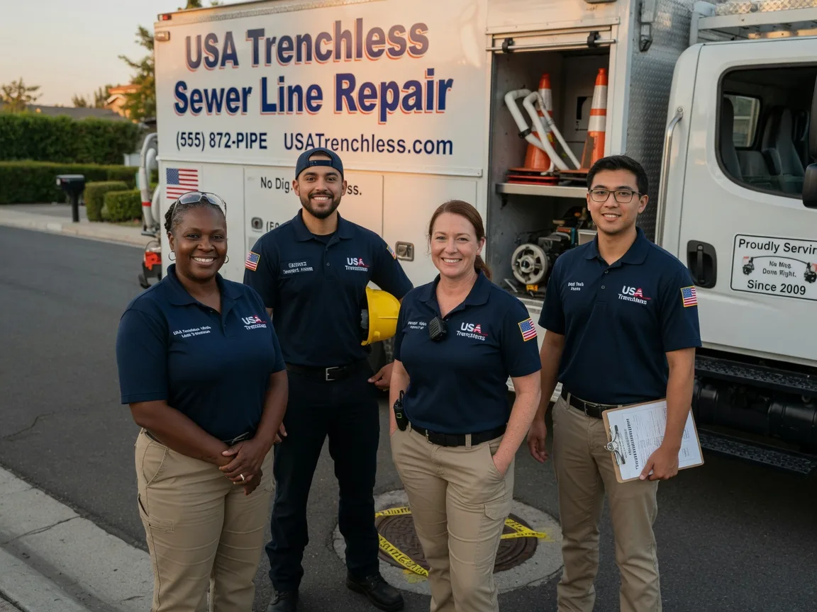 Sewer Line Repair company in Rock Creek, OH